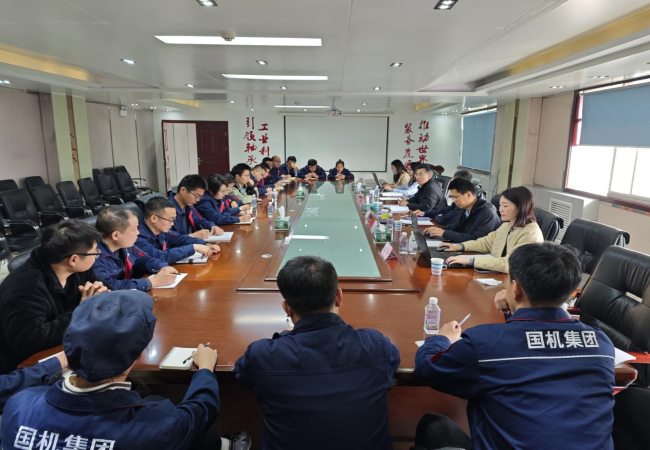 國機(jī)精工黨委書記、董事長、總經(jīng)理蔣蔚一行到軸研所調(diào)研